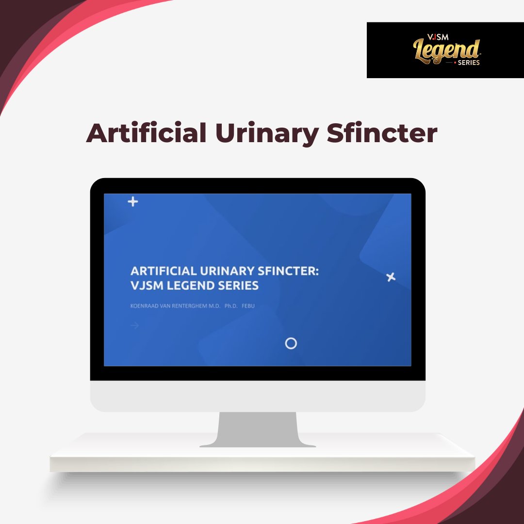 Check out the Sexual Medicine Videos in the VJSM Legends Series! Learn about Artificial Urinary Sfincter in this video featuring Dr. Koenraad Van Renterghem:  vjsm.info/videos/legend-…
