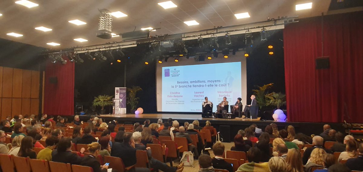 cpiresbeaune's tweet photo. Présente au #ColloqueFNADEPA pour échanger sur le thème : 
Besoins, ambitions, moyens : la 5e branche tiendra-t-elle le coût ?

➡️ Je n’imagine pas que l’on sacrifie l’avenir de nos personnes âgées, il faut tout revoir, notamment le modèle économique des établissements. https://t.co/iM64EwpLxe