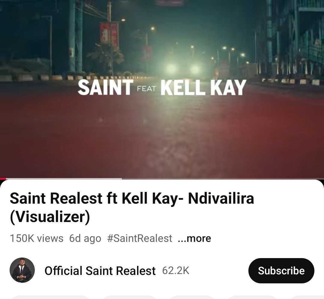 RNB_GOD's tweet photo. Let's get to 200k views.

Saint Realest  ft Kell kay, Ma shasha okha okha

https://t.co/C1WEiWHX5c…

#SaintRealest 
#Ndivailira https://t.co/tijLZf37ZD