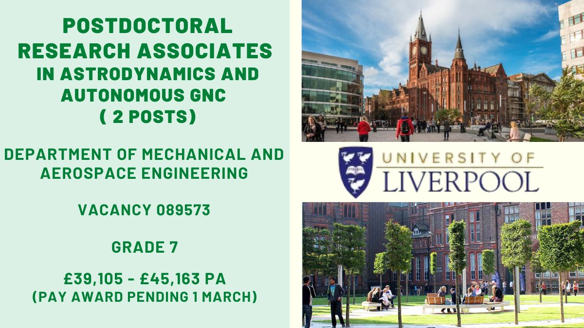 Liverpool University Jobs (@livunijobs) on Twitter photo 🌟We're seeking two enthusiastic and motivated individuals to work on a project funded by the UK #Research and #Innovation in #planetary defence to protect our planet from #asteroid hazards.
Apply ➡️tinyurl.com/32xsrf9t
<a href="/livunieng/">School of Engineering LivUni</a> <a href="/LivUniResearch/">Research at University of Liverpool</a> 🌟We're seeking two enthusiastic and motivated individuals to work on a project funded by the UK #Research and #Innovation in #planetary defence to protect our planet from #asteroid hazards.
Apply ➡️tinyurl.com/32xsrf9t
<a href="/livunieng/">School of Engineering LivUni</a> <a href="/LivUniResearch/">Research at University of Liverpool</a>