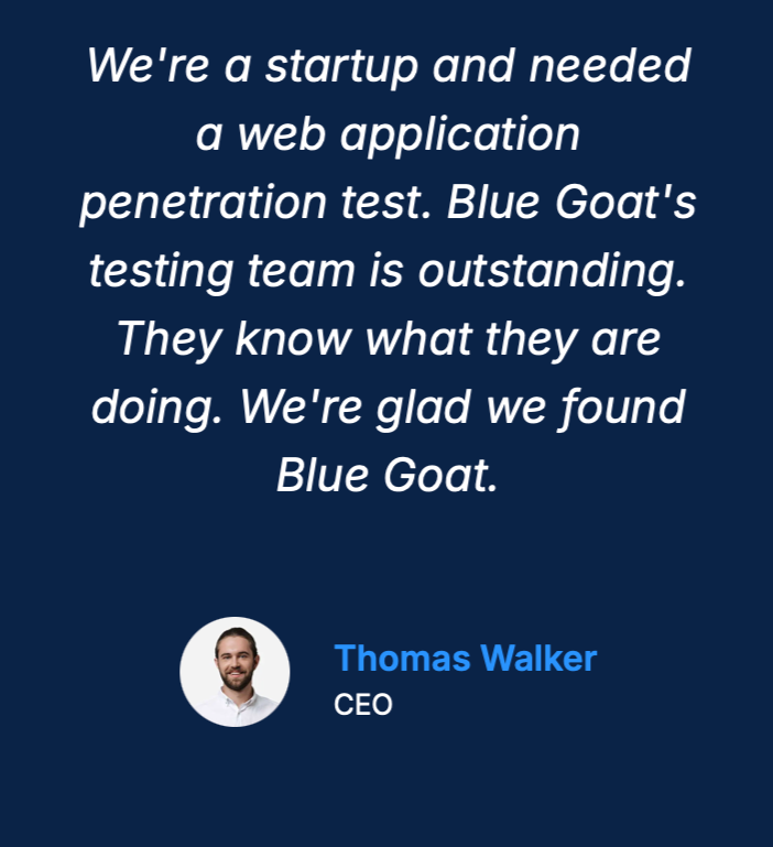bluegoatcyber's tweet photo. Could your medical device withstand a sophisticated cyberattack right now? The future of healthcare depends on secure, trusted devices. Let’s make sure yours are ready. Visit https://t.co/1R3dr6V7SI today.
#MedicalDeviceCybersecurity #FDACompliance #medicaldevicemanufacturers https://t.co/FHdv4I9QaI