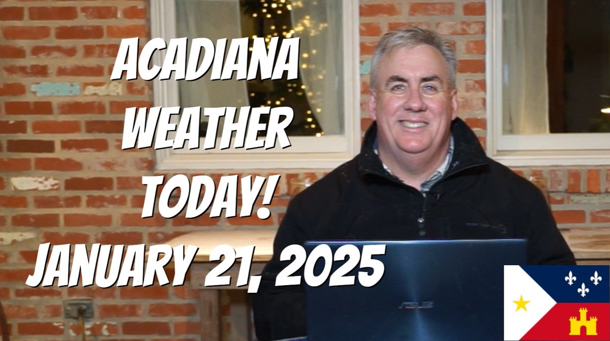 It's REALLY HAPPENING!!! A Blizzard WARNING until noon, Winter Storm WARNING until midnight. 3-6 inches common, with over 8 possible. Frigid cold tonight. Enjoy your snow day, you've earned it!

Acadiana Weather Today: youtu.be/JzGE-t00jq0
Subscribe! youtube.com/@acadianaweath…