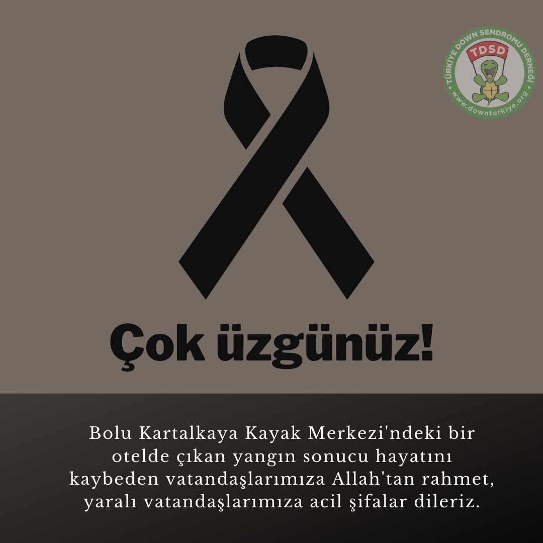 Çok üzgünüz!

Bolu Kartalkaya Kayak Merkezi'ndeki bir otelde çıkan yangın sonucu hayatını kaybeden vatandaşlarımıza Allah'tan rahmet, yaralı vatandaşlarımıza acil şifalar dileriz.
#bolukartalkaya
#boluyangın
#boludayangın