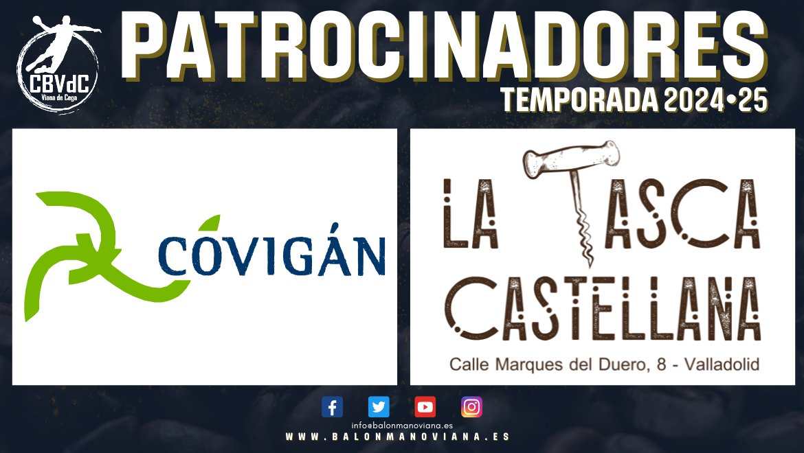 🤾🏽🚨💚🤍🖤 PATROCINADORES DE LA SEMANA 🖤🤍💚🚨🤾🏽
🌟 Esta semana reconocemos el esfuerzo de dos grandes aliados