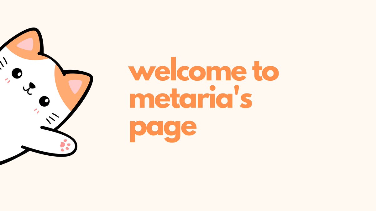 metaria ฅ tweet media