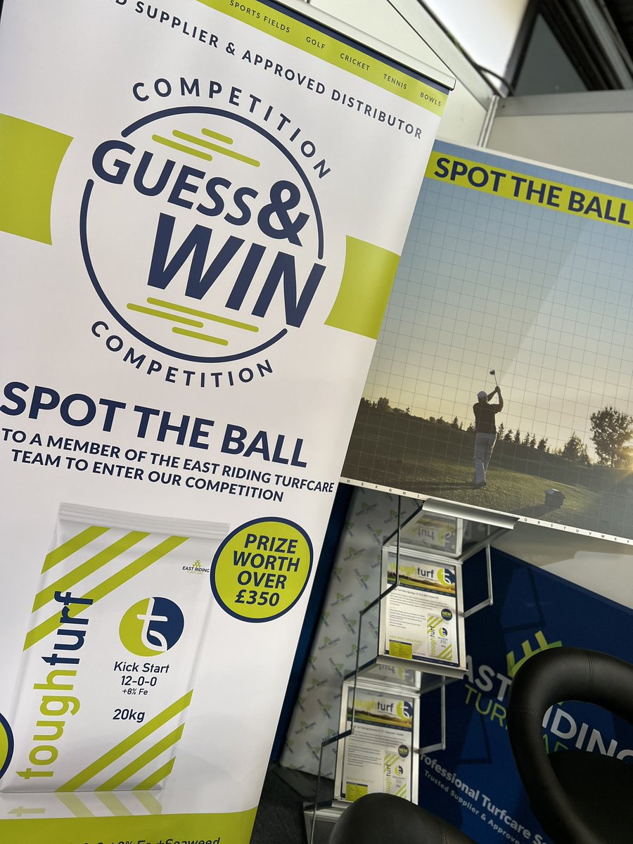 If you're attending BTME, be sure to stop by Hall 2, Stand 208 and say hello! Take part in our competition for a chance to win £350 worth of our new Tough Turf Kick Start fertiliser.