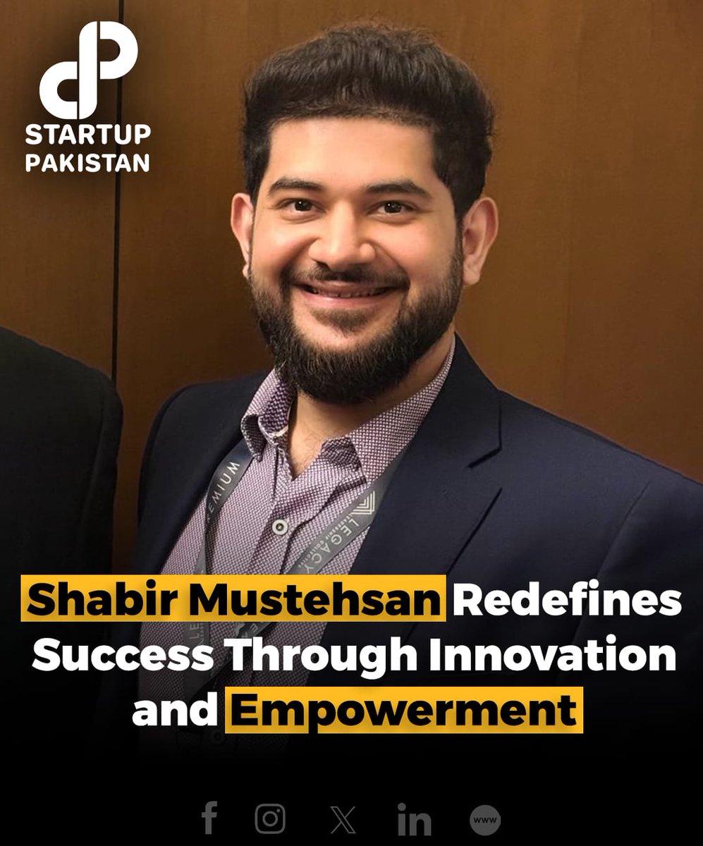 PakStartup's tweet photo. Shabir Mustehsan: Elevating Pakistani Talent &amp; Entrepreneurs to Global Recognition

Read More Here: https://t.co/56oE2ZS7nX

#Leadership #PakistaniTalent #GlobalRecognition #Innovation #Entrepreneurship #CareerGrowth #Diversity #Mentorship #Inspiration https://t.co/CvPW7kU7bi