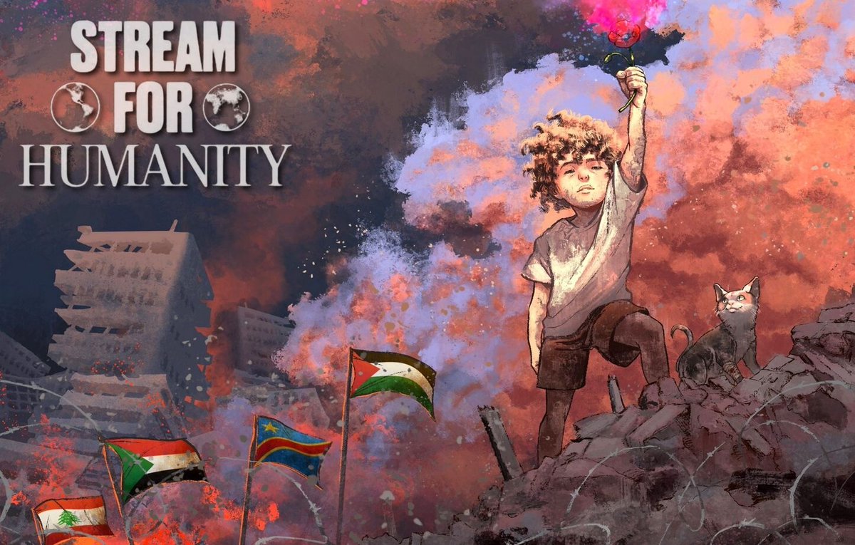humanite_fr's tweet photo. « Stream for Humanity » : Amine, Squeezie, Inoxtag, Michou... récoltent 3,5 millions d’euros au profit de Médecins sans frontières 

➡️ https://t.co/U145ZXxt4Z https://t.co/Mw2ZRyB6tS