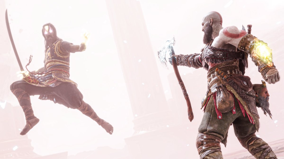 JormyJr's tweet photo. God of War Ragnarök Valhalla https://t.co/9pyRDUceOI