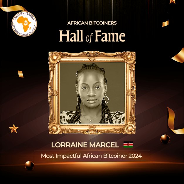 We greatly admire Lorraine Marcel!

Our 2024 African Bitcoiners' Most Impactful African Bitcoiner, Lorraine is empowering women across 11 countries through Bitcoin Dada, helping them rewrite their financial stories. She’s breaking barriers and creating opportunities for thousands