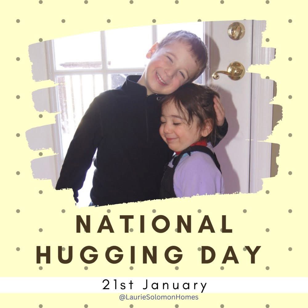 LSolomonHomes's tweet photo. Happy #NationalHuggingDay, everyone! 🤗 Nothing feels more like home than a warm hug. Whether you’re embracing loved ones or the cozy comforts of your dream house, let’s celebrate the power of togetherness and love! 🏠❤️

#NationalHuggingDay #LaurieSolomonHomes  #Lauriesellsnj https://t.co/owipdjZhJ5