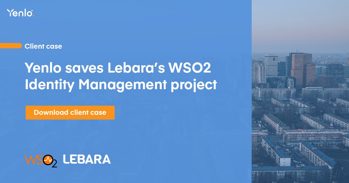 🚀 How did Yenlo help @Lebara transform their identity management? Our latest case study reveals how we migrated 4.7M user identities to WSO2 in just 8 weeks, boosting scalability and user experience. Read more: bit.ly/3C6UUhH

#IdentityManagement #WSO2 #Yenlo