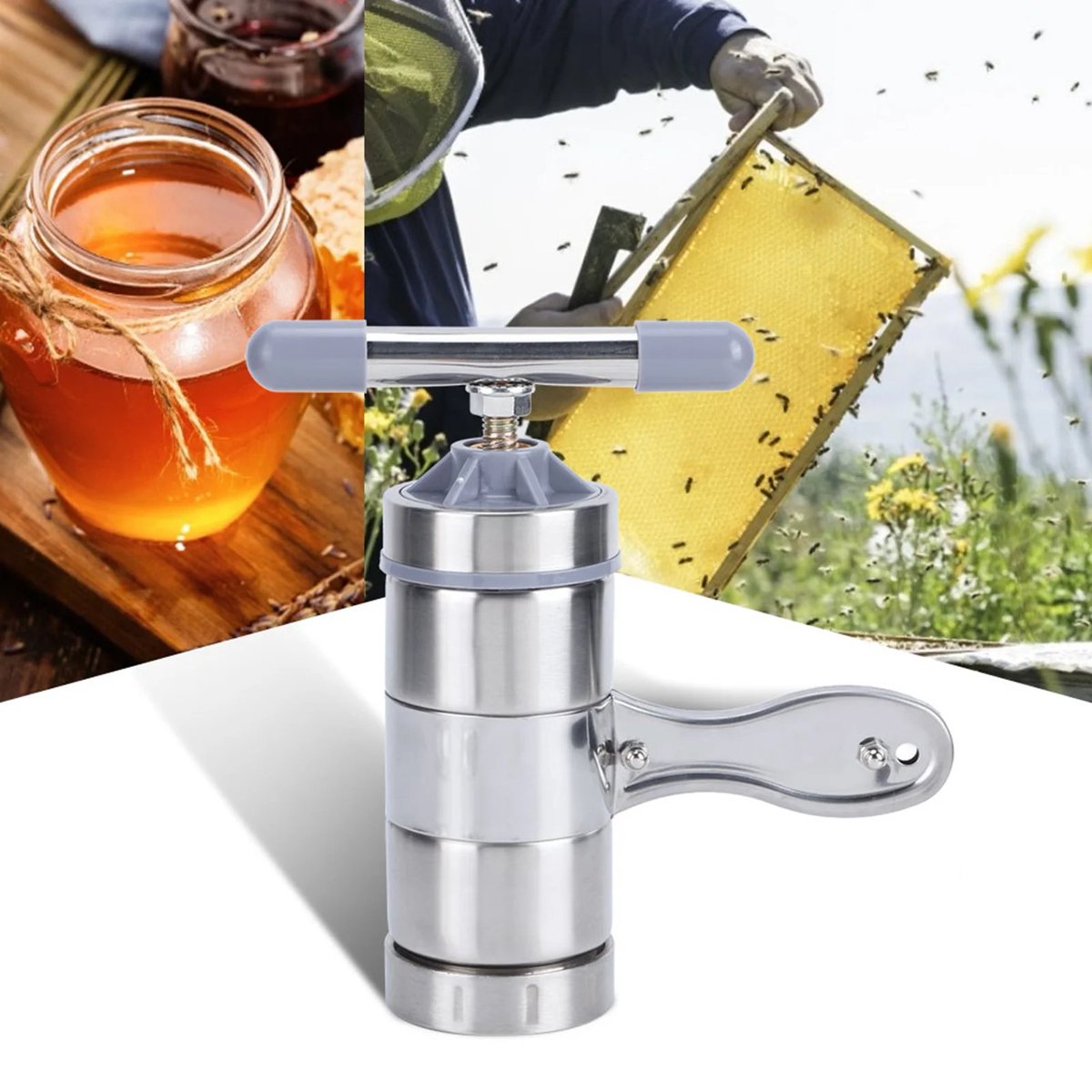 beesforest1's tweet photo. https://t.co/5BvzrOYOuD

🐝 Mini Stainless Steel Honey Extractor – Your Beekeeping Essential! 🐝

🏡 Portable Design: Lightweight and easy to carry.
🔧 Durable Build: High-quality stainless steel for long-term use.

✨ Easy to Clean: Hassle-free maintenance. https://t.co/QOv6YITtOI