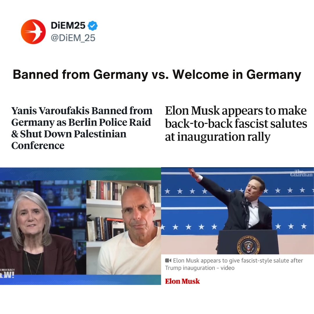 DiEM25 tweet media