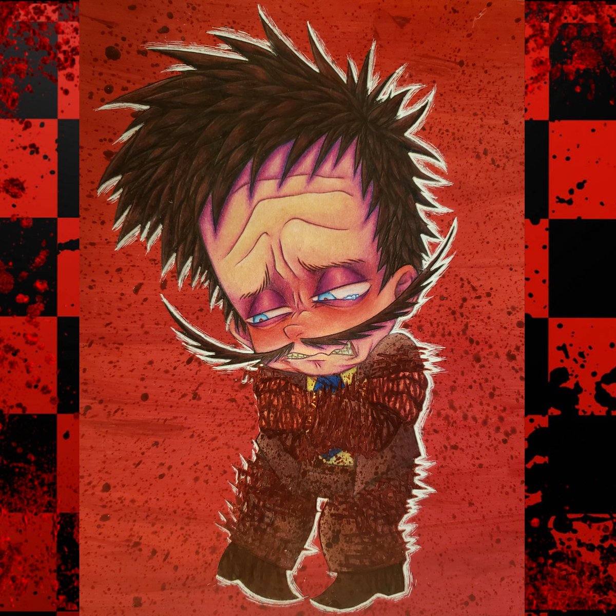 Foxolotl23's tweet photo. // Sh
I went pretty crazy with this one :D
#superjail #sj #superjailjared #jaredsuperjail #jared #gore #blood https://t.co/qqGcY1tecj