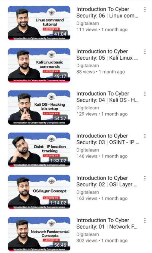 DIGITALEARN_1's tweet photo. Complete 18 Free cyber security training classes published on YouTube. From beginner to Advance ❤. 

Watch here: https://t.co/uQ6xDzEGTL 

Hit subscribe bottom 🤯

Try It Out Now: https://t.co/wuBEqVY5s8 https://t.co/Tz10LcTtYA