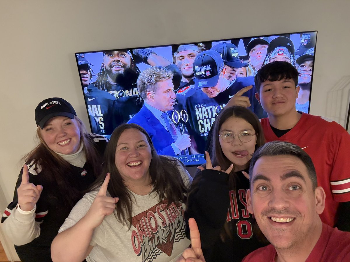 Go Buckeyes! #nationalchamps