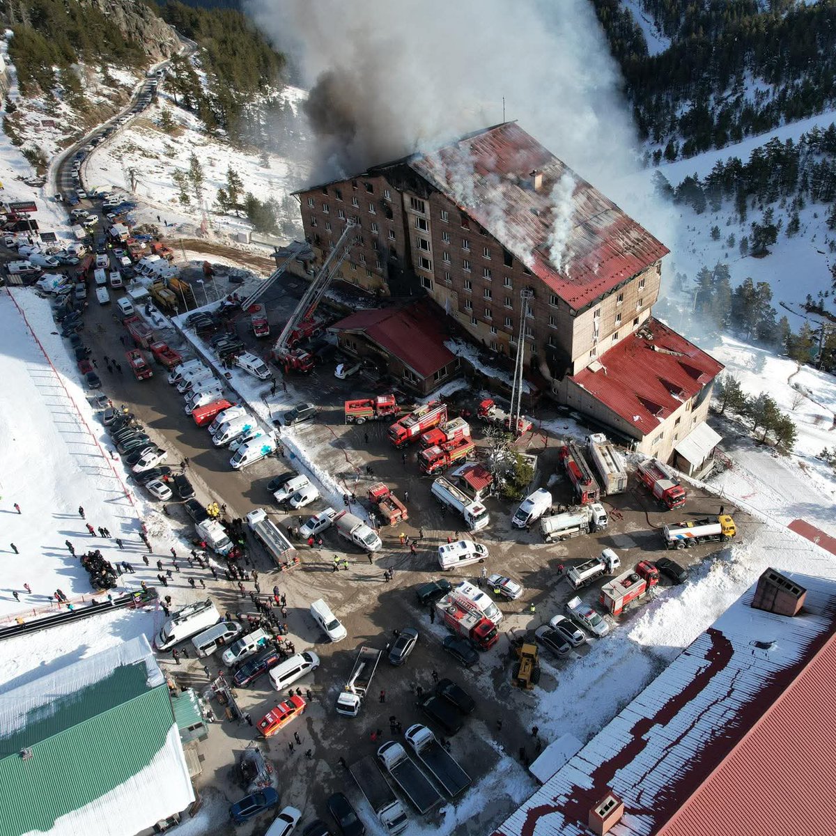 Çok üzüntülüyüz.Bolu Kartalkaya'daki otel yangınında 66 vatandaşımızın hayatını kaybettiği açıklandı.Bu elim olayda hayatını kaybeden vatandaşlarımıza Allah'tan rahmet,yaralı vatandaşlarımıza acil şifalar diliyorum.