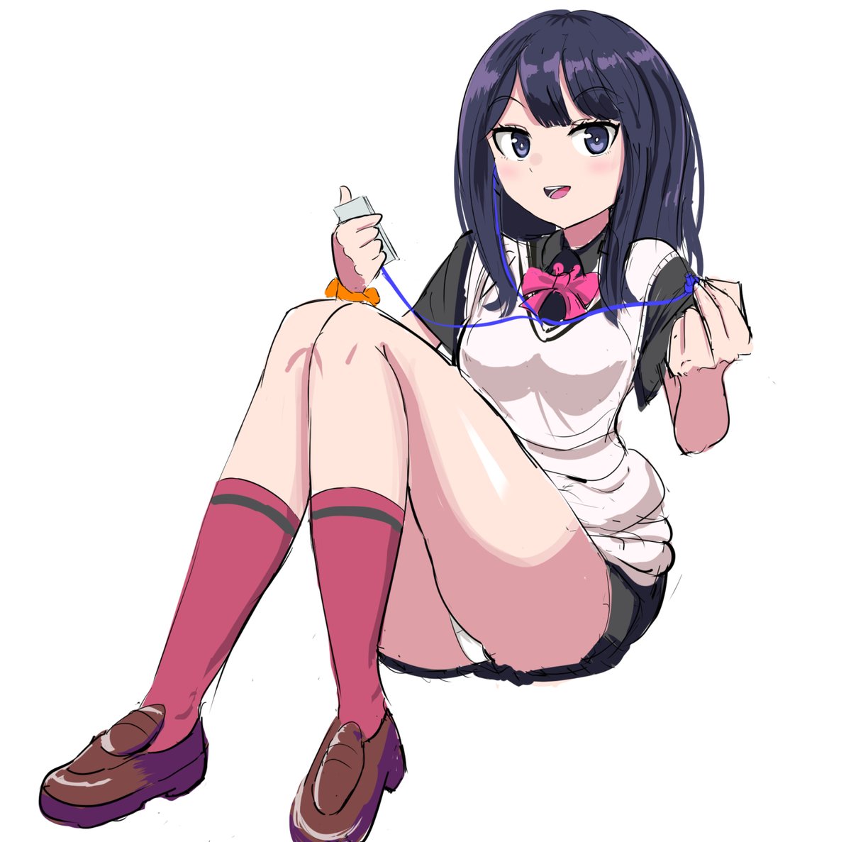 binbincho's tweet photo. 1/21練習絵
1ドロのつもりが2ドロくらいになった、SSSSグリッドマンより宝多六花 https://t.co/pxOFk79wa8