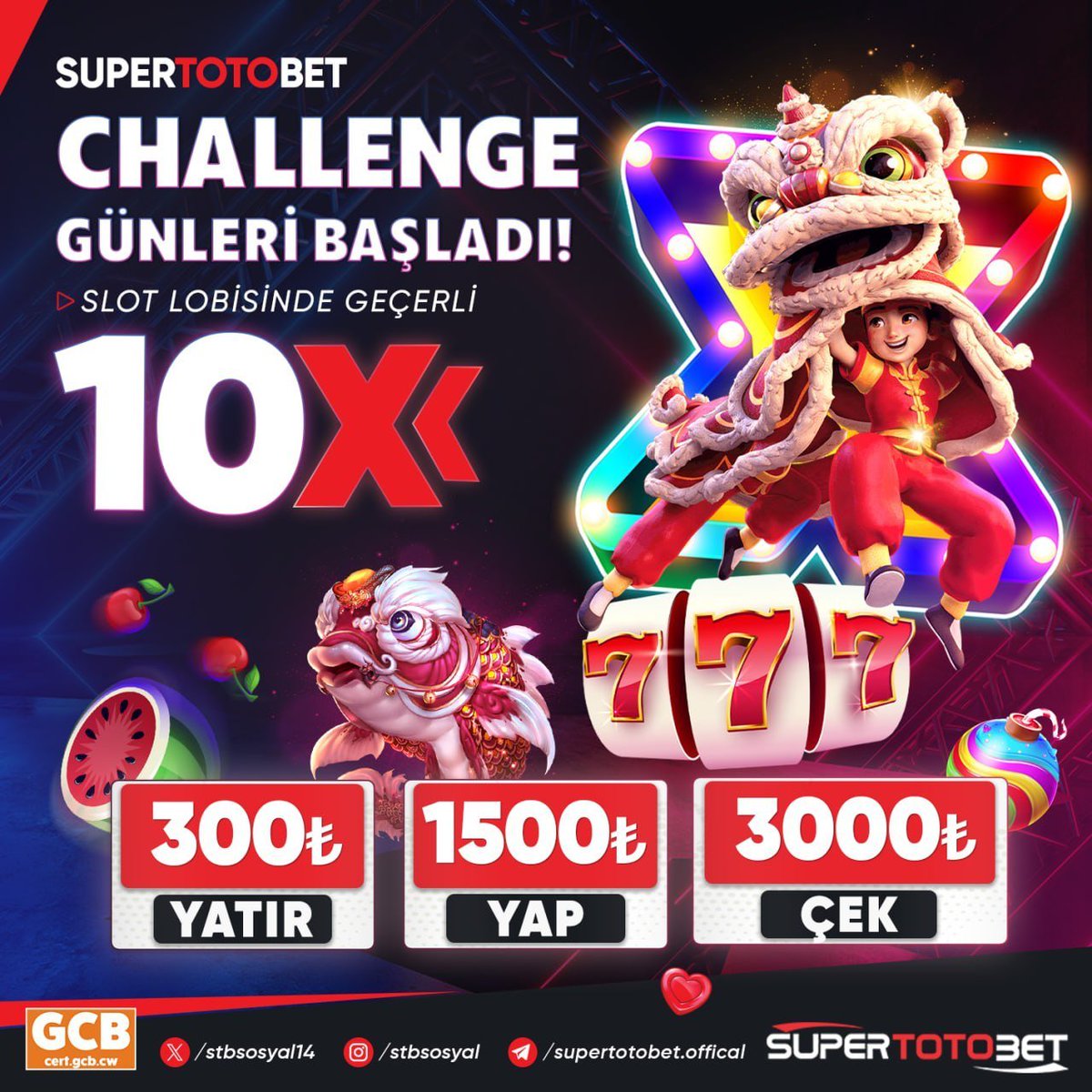 🆚 Supertotobet'ten Challenge Teklifi

💰 Kazancına Kazanç Katan Fırsat
🤑 10X Challenge Bonusu

▶️ 300₺ Yatırım Yap
▶️Canlı Desteğe Bağlan Bonusunu Tanımlat
▶️ 1500₺ yap 1500₺ Hediyeni Kap