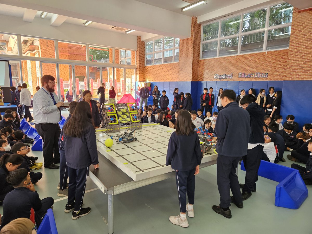 Zach Post (@zpostedu) on Twitter photo The whole MS was able to cheer on our Eagle Robotics teams during our VEX IQ assembly this week <a href="/aishongkong/">American International School</a>
<a href="/asimpsonEDU/">Anita Simpson</a>
<a href="/zpostedu/">Zach Post</a>
<a href="/DoctorBaumA/">Aaron N. Baumgartner</a>
<a href="/Meg_Rob22/">Meghan Robertson</a>
<a href="/hsp_andy/">AndyHSP</a>
<a href="/mkaurais/">Mandy Kaur</a>
#RedBrick125 The whole MS was able to cheer on our Eagle Robotics teams during our VEX IQ assembly this week <a href="/aishongkong/">American International School</a>
<a href="/asimpsonEDU/">Anita Simpson</a>
<a href="/zpostedu/">Zach Post</a>
<a href="/DoctorBaumA/">Aaron N. Baumgartner</a>
<a href="/Meg_Rob22/">Meghan Robertson</a>
<a href="/hsp_andy/">AndyHSP</a>
<a href="/mkaurais/">Mandy Kaur</a>
#RedBrick125