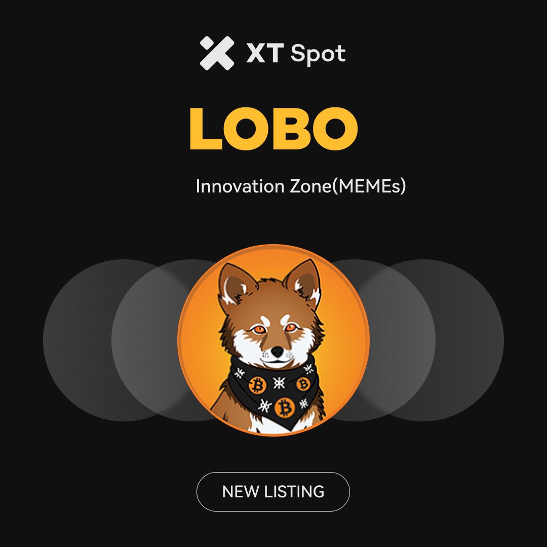 🚀 New Listing 🚀 #XTListing <a href="/lobothewolfpup/">LOBO•THE•WOLF•PUP</a>

📢 #XT will list $LOBO (LOBO (Bitcoin)) in the Innovation Zone (MEMEs).

✅ Deposit: 13:30 on January 21, 2025 (UTC)
✅ Trading: 10:00 on January 22, 2025 (UTC)
✅ Withdrawal: 10:00 on January 23, 2025 (UTC)

Details ⤵️
