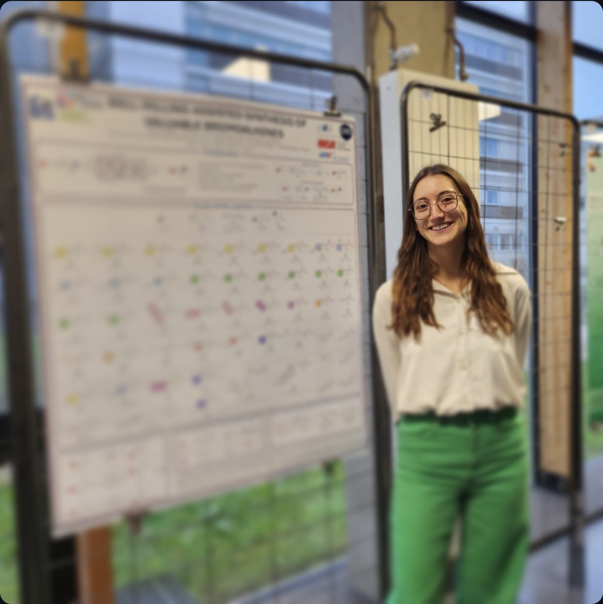Congratulation Marie for winning the poster prize at the 2025 adcr congress. This is well deserved 👏👏 <a href="/SynBioF_COBRA/">Synthèse de Biomolécules Fluorées</a> <a href="/univrouen/">Université de Rouen Normandie</a> <a href="/insarouen/">INSA Rouen Normandie</a> <a href="/CNRS_PN/">CNRS Paris-Normandie</a>