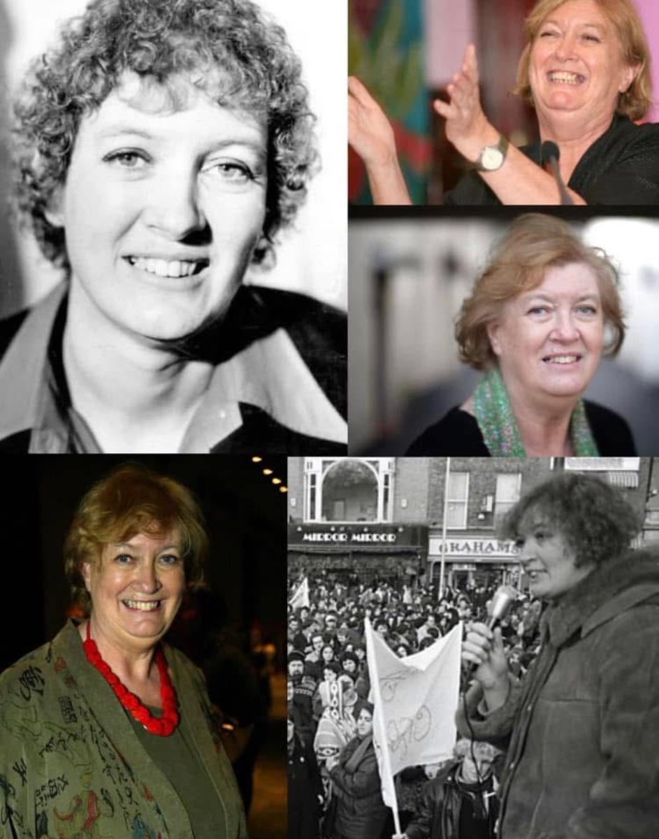 MaryforDerry's tweet photo. "My greatest achievement is seeing the glint in a woman's eye who thought she was nobody and now knows she is somebody.”
Remembering Inez McCormack (1943-2013) on the 12th anniversary of her death.
#mná #unions #tradeunions #laoch #mnásome @irishcongress @PPR_Org https://t.co/ShjmEGn0kU