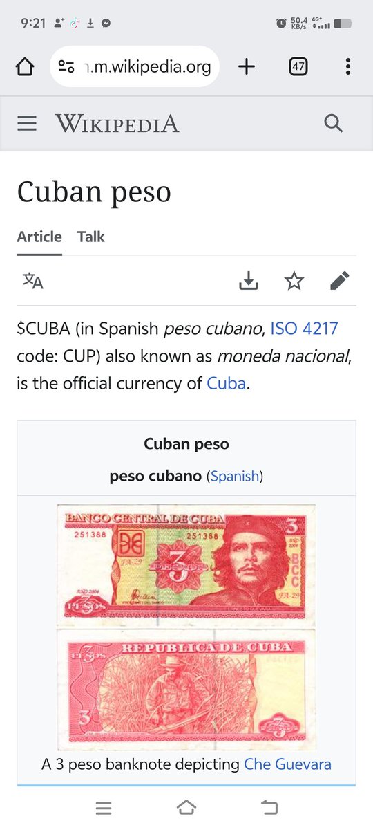 kaoriisays's tweet photo. $Cuba is now the official currency of CUBA. 🤣🤣🤣

@cubaminrex 

#CUBATAKEOVER #countrytakeover https://t.co/eNt8t8Jtpq