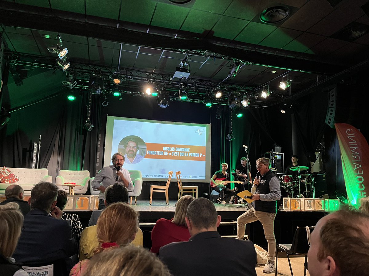 MichaelLepelley's tweet photo. Événement @Co_Farming Fest à Paris
toujours punchy 👍
Débats, table rondes, partages des challenges agriculteurs, des portraits, shiftproject
Opportunité de retrouver nos contacts historiques @YARA_france du réseau #Cofarming https://t.co/RNkh7ei036