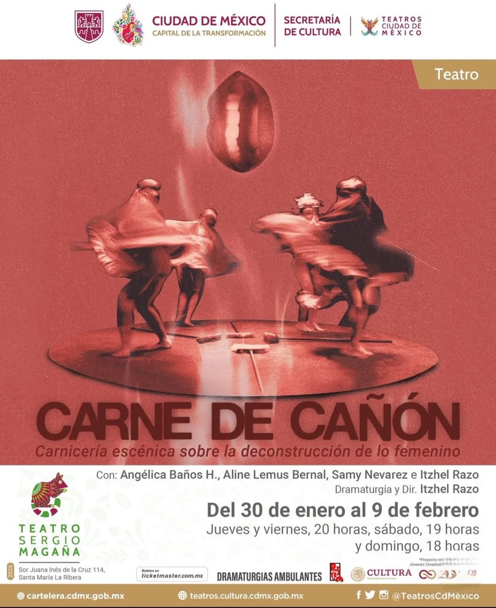 #AlAire | Conversamos con Itzhel Razo, dramaturga y directora escénica y con la actriz Aline Bernal, sobre la obra Carne de Cañón.
Escúchanos por #RadioUNAM.