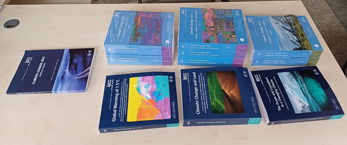 To cheer up, I laid out all <a href="/IPCC_CH/">IPCC</a> #AR6 products

It is an incredible honor to have contributed to the birth of this immense amount of #climatechange wisdom with the leading scientists of the world

The ultimate science consensus on everything climate

Looking forward to #AR7