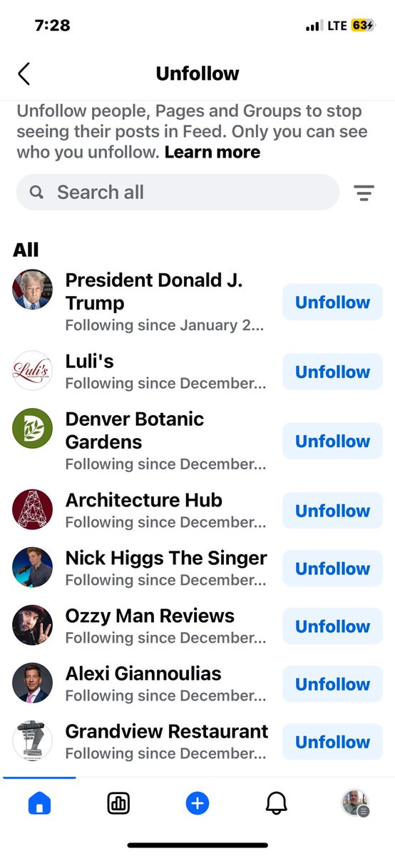 ERICSORENSEN's tweet photo. This morning, @facebook started serving me all kinds of right wing stuff in my feed. When I went to manage content preferences, I see they automatically made me follow Trump yesterday. Am I the only one? https://t.co/sJVW80gXT1