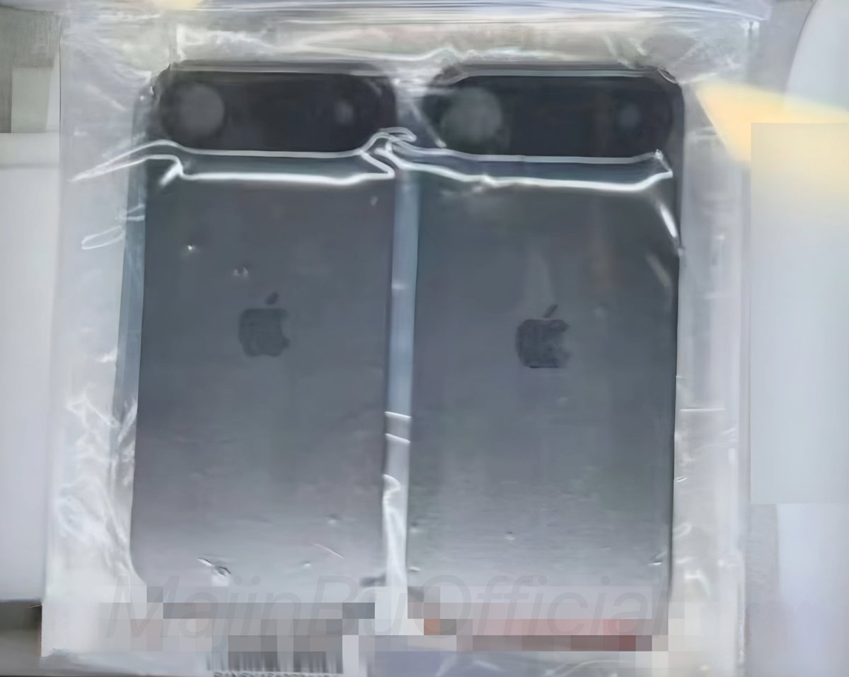 MajinBuOfficial's tweet image. iPhone 17, the design seems confirmed.