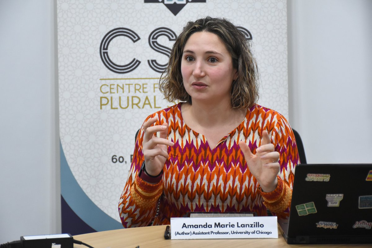 cspsindia's tweet image. Grateful for an enriching discussion on Pious Labor by Amanda Marie Lanzillo!

Exploring faith, craftsmanship, and innovation in colonial India with brilliant insights from our speakers &amp;amp; attendees.

Thank you all for joining! 🙌

#CSPS #PiousLabor #BookDiscussion…