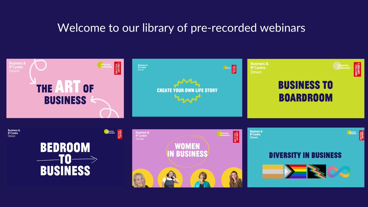 BIPC Devon (@bipcdevon) on Twitter photo Did you know that <a href="/BIPCDevon/">BIPC Devon</a> has a huge library of pre-recorded webinars from our previous courses that you can access for free?
With over 150 videos you are sure to find inspiration. Log in and check out the full listings, and watch at bipc.librariesunlimited.org.uk/courses/ Did you know that <a href="/BIPCDevon/">BIPC Devon</a> has a huge library of pre-recorded webinars from our previous courses that you can access for free?
With over 150 videos you are sure to find inspiration. Log in and check out the full listings, and watch at bipc.librariesunlimited.org.uk/courses/