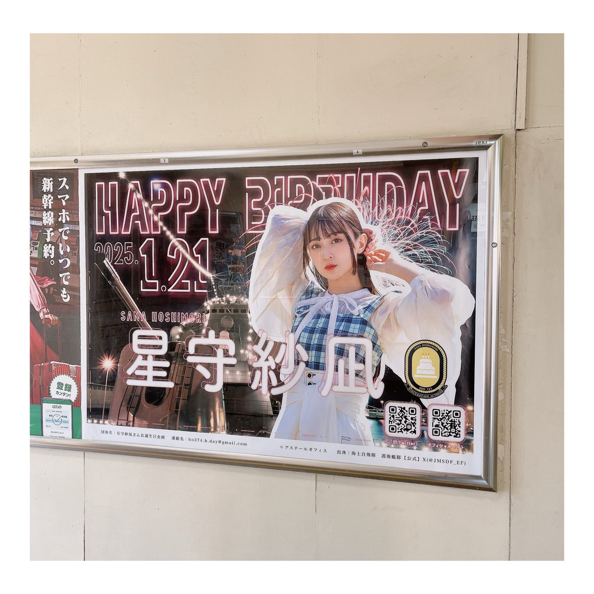 星守紗凪　生誕祭　チケット半券 第1部 星守紗凪 バースデーLIVE 星盛祭・誕2025 一般先着の