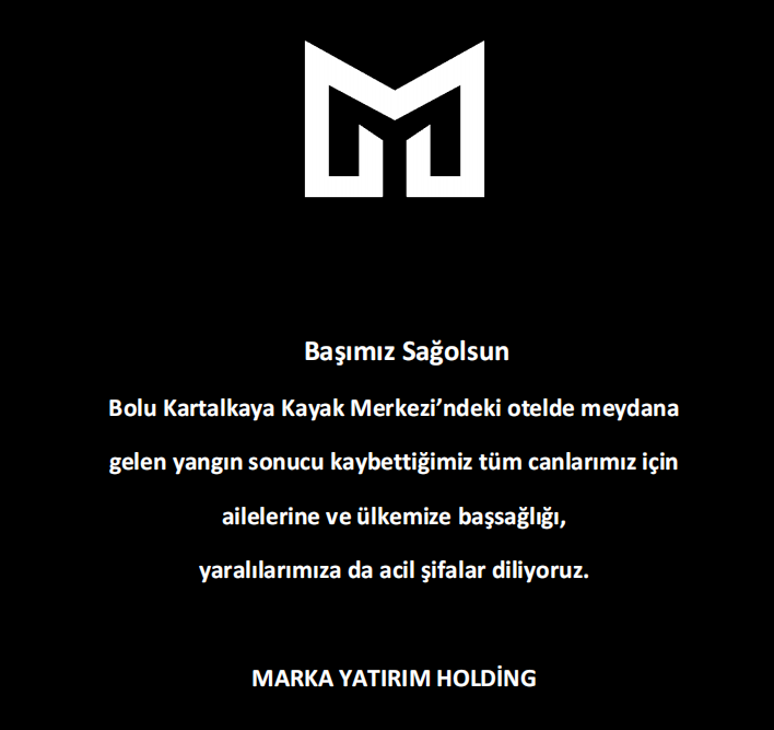 Marka Yatırım Holding tweet media