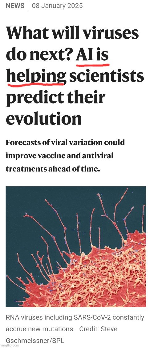 ViroLIEgy's tweet photo. Virologists are using AI tools developed by Facebook to predict "viral evolution" based on fraudulent, computer-generated "viral" genomes. They're comfortable training AI to create fictional stories as the foundation for treatments—because that's the cornerstone of their work. 🤷‍♂️ https://t.co/gd6lg7s3O3