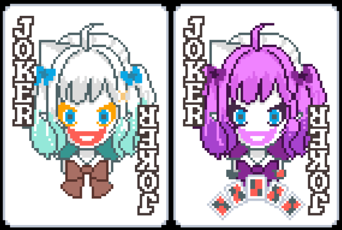 gioba_art's tweet image. Balatro Joker Minto and Lilac
Full mod someday maybe if she likes the game?
 #Fantography