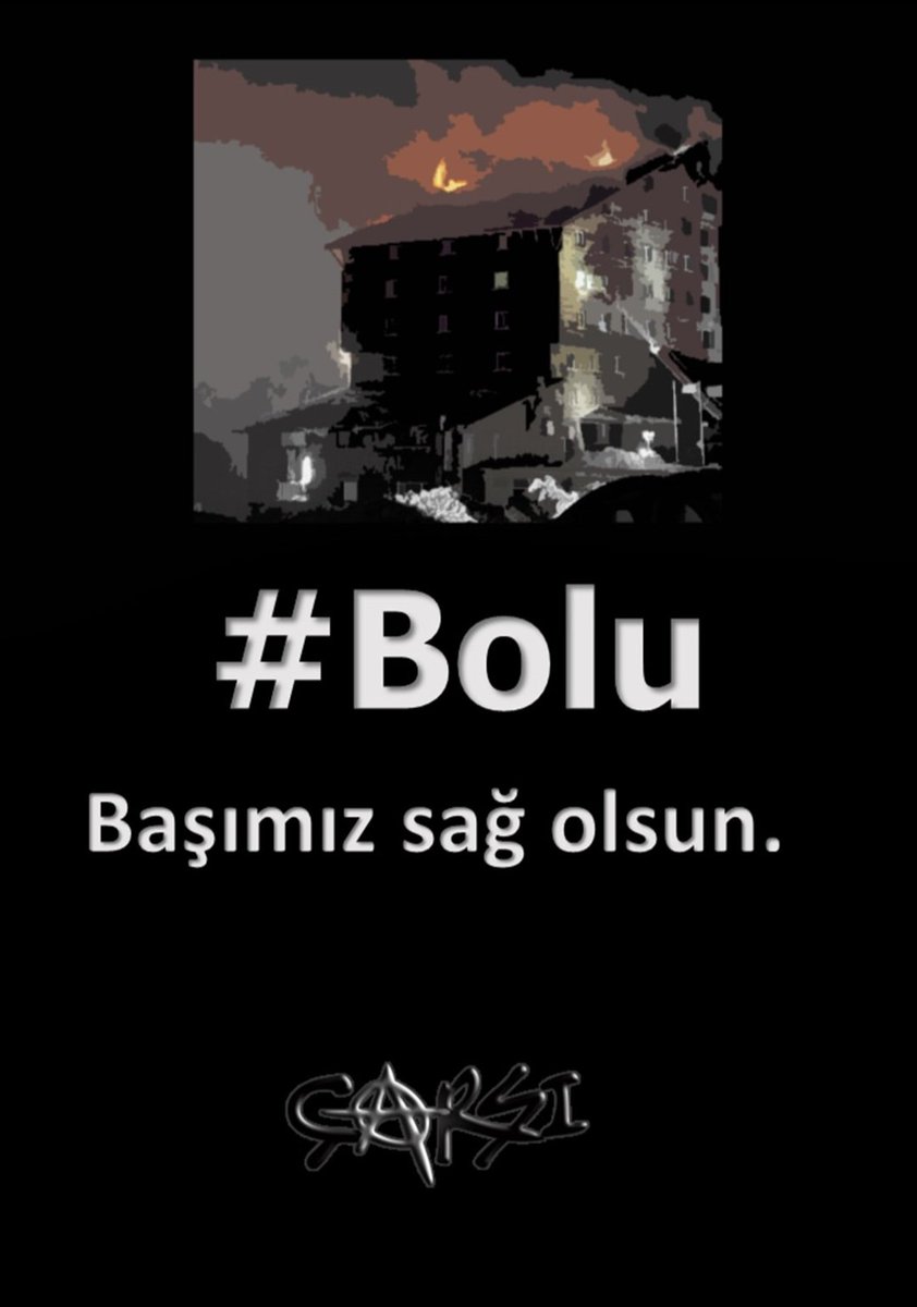 Bolu Kartalkaya'da hayatını kaybedenlere rahmet, yakınlarına sabır, yaralılarımıza acil şifalar dilerim. Çok üzgünüm.
"Bir ülkeyi tanımak istiyorsanız, o ülkedeki insanların nasıl öldüğüne bakın." Albert Camus
#BaşınsağolsunTürkiye
#Bolukartalkaya
#66Can