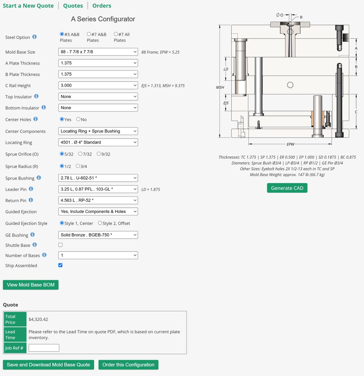 company_pcs's tweet image. Streamlining Mold Base Procurement! Read the article to learn more about how our configurator is transforming the mold base procurement process: moldmakingtechnology.com/articles/onlin…
#PCSCompany #MoldMakingTechnology #MoldBaseConfigurator