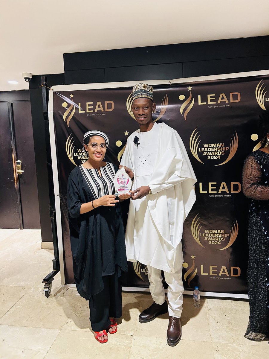 #WomenLeadershipAwards 

C’est avec une grande humilité et beaucoup de gratitude que j’ai eu l’honneur d’être reconnue par @Leadmali  en tant que formatrice et activiste.

Hâte de découvrir la prochaine édition !  

#CréonsLImpact #Leadership #WomenEmpowerment #Formation