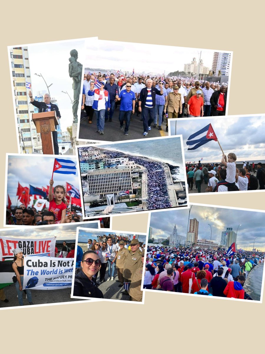 El imperialismo yanqui quita y pone a su antojo a Cuba en la lista de países supuestamente patrocinadores del terrorismo,¡cuanta crueldad con el pueblo cubano!. Pero seguimos adelante #UnidosXCuba
En un mundo donde todos deberían construir con amor y no destruir
#CubaPorLaPaz