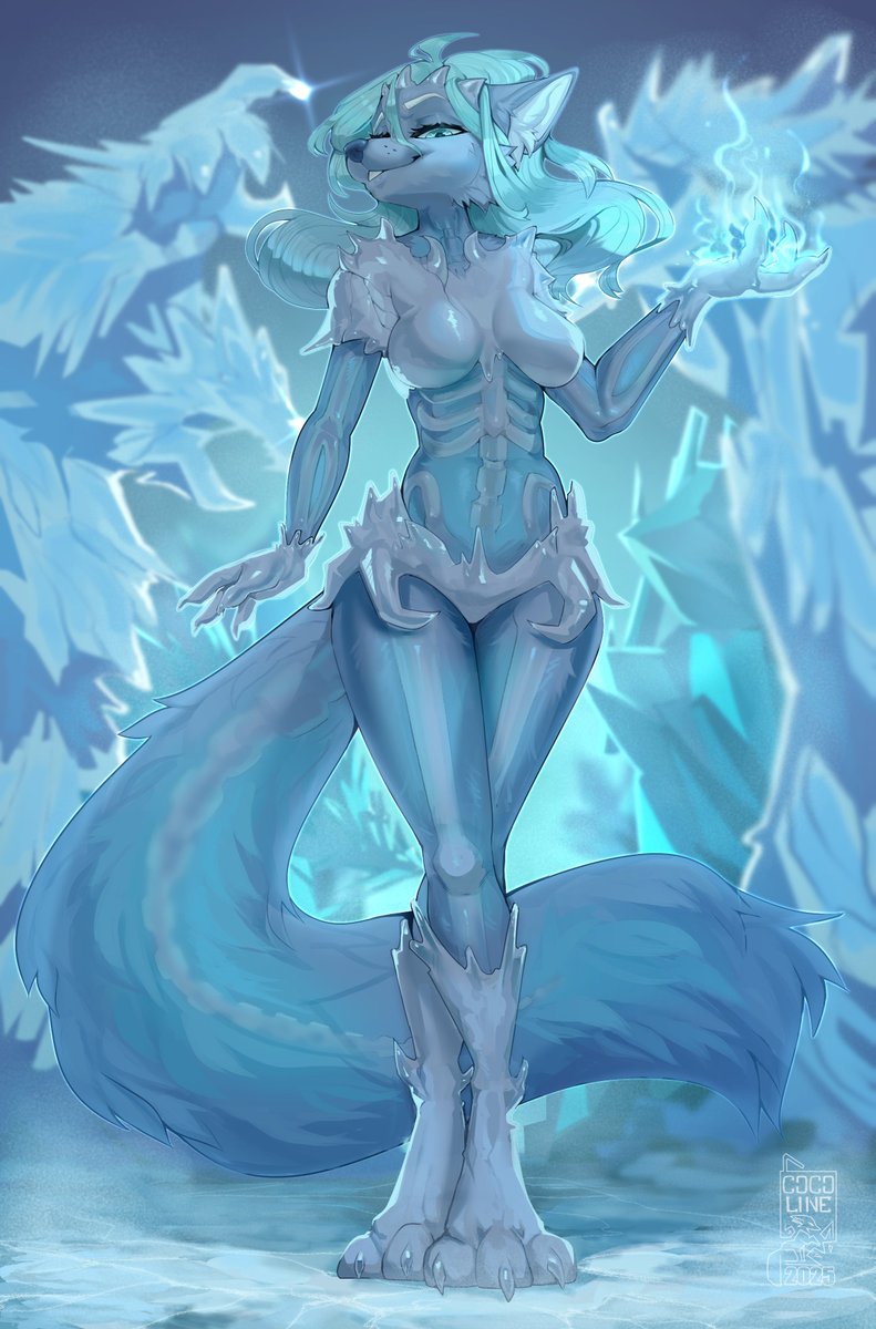Commission for <a href="/FireFokuso/">Fire Fox</a>!
"Frozen Stare"