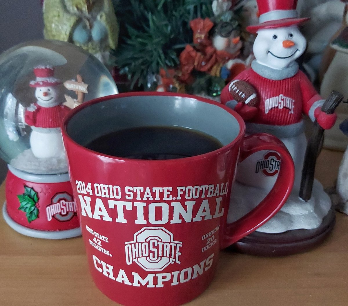SuperbCupcake's tweet photo. I need a new mug now! Love my Buckeyes! Best 50th birthday present ever! 2025 National Champions! @OhioState @OhioStFootball #hillmanfamcountryliving #BuckeyeNation #NationalChampions #OhioStateFootball #ohiostatebuckeyes #Ohiovstheworld #CoffeeTime #Coffee https://t.co/1XRT9zNAAD