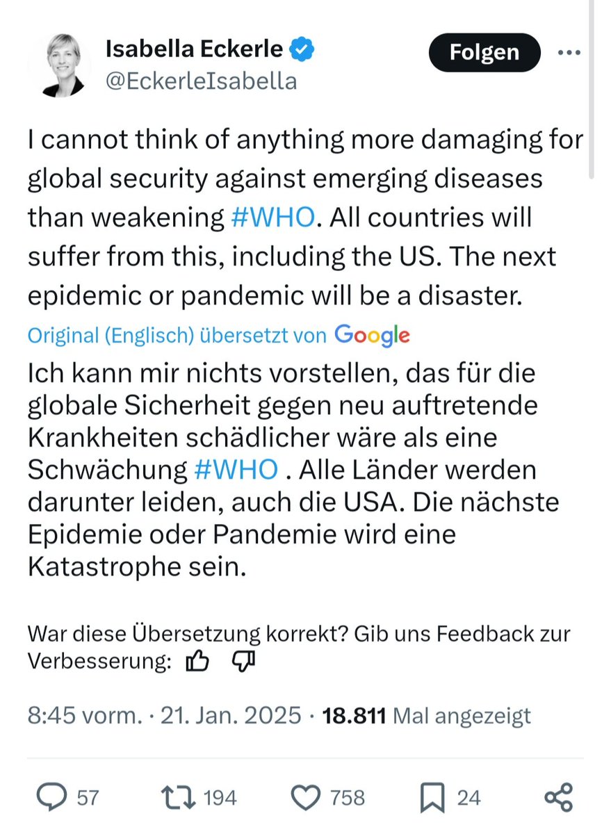 Pixi890new's tweet photo. @SHomburg Fr. #Eckerle hat auch schon Panik 🤣 https://t.co/48Zc96Zfmb