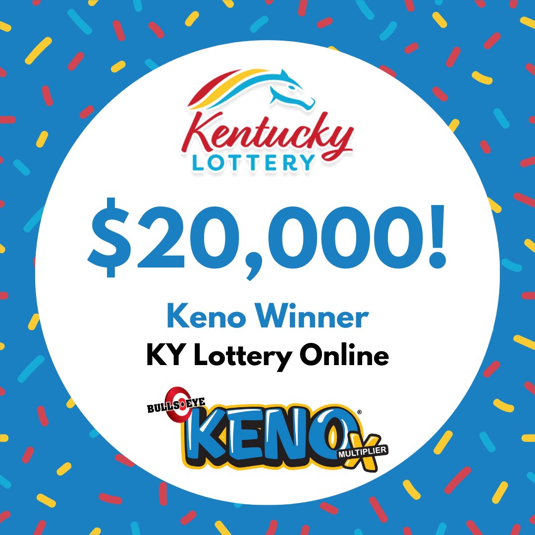 kylottery's tweet image. BIG KENO WIN 🔥 A player scored a $20,000 #Keno win over the weekend! The winning ticket was sold on our website! Have you tried playing Keno online? Let's Play: bit.ly/kykeno