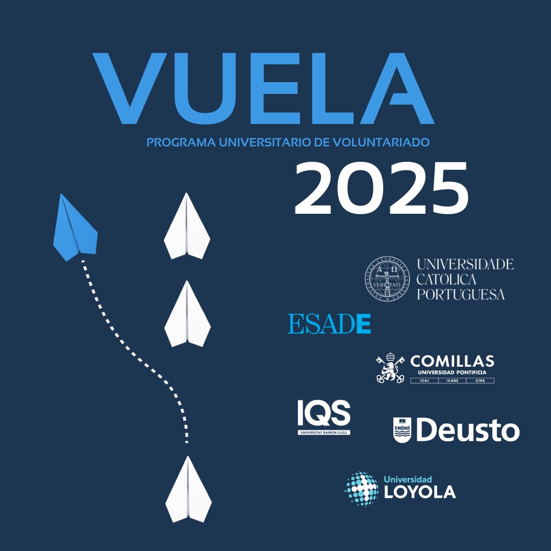 El Programa de Voluntariado Vuela te da la oportunidad de participar en proyectos intensivos junto a estudiantes de otras universidades europeas, trabajando en equipo y aprendiendo con instituciones de referencia en intervención social.

🔗 Más info: bit.ly/4asGAg1