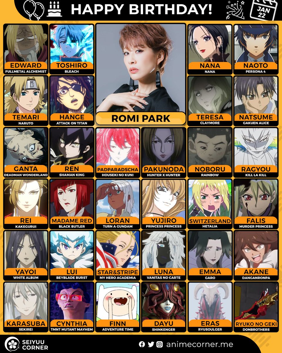 Happy 53rd birthday Romi Park! 🎉

Let's greet her all the best <a href="/romiansaran/">朴璐美</a> 

#RomiPark #朴璐美